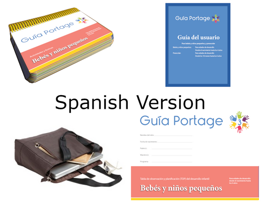 Portage Guide 3: Infant/Toddler - Complete Kit (Spanish)