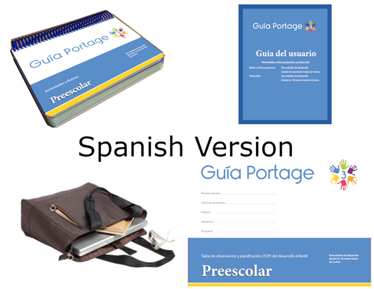 Portage Guide 3: Preschooler - Complete Kit (Spanish)
