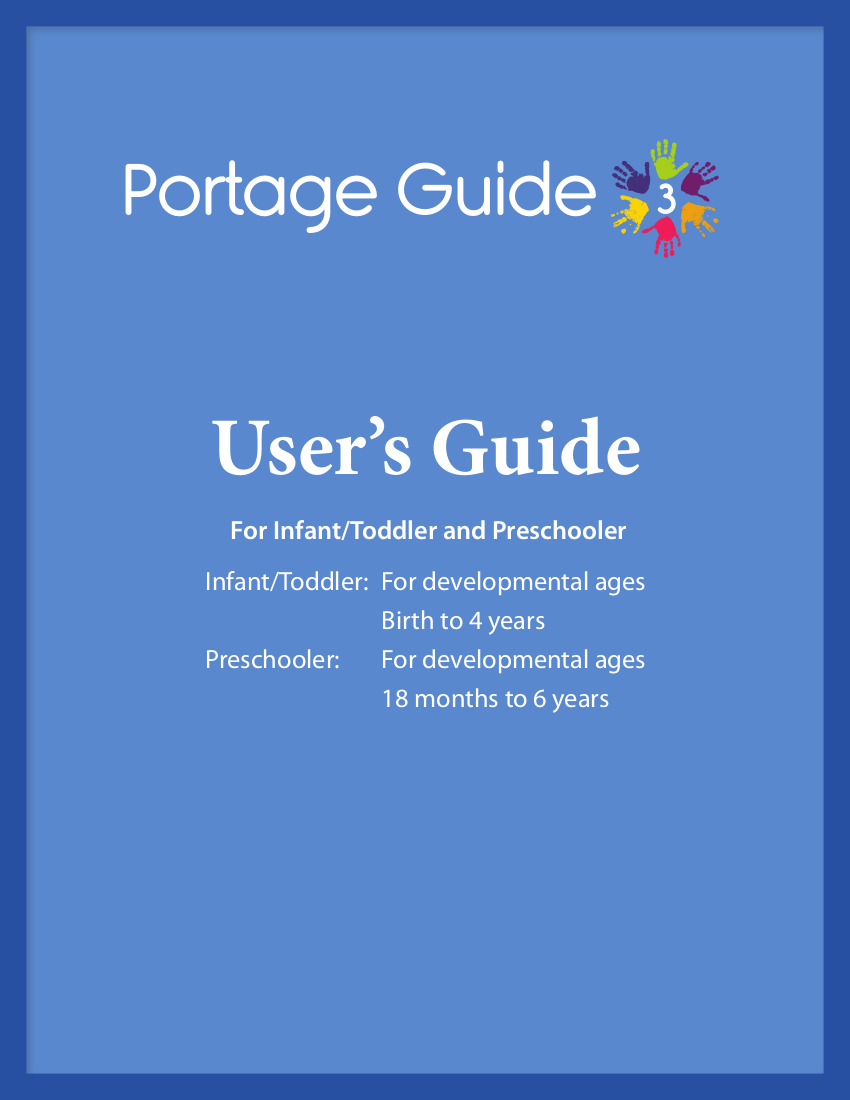 Portage Guide 3: Preschooler - Complete Kit (English)