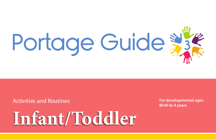 Portage Guide 3: Infant/Toddler - Complete Kit (English)
