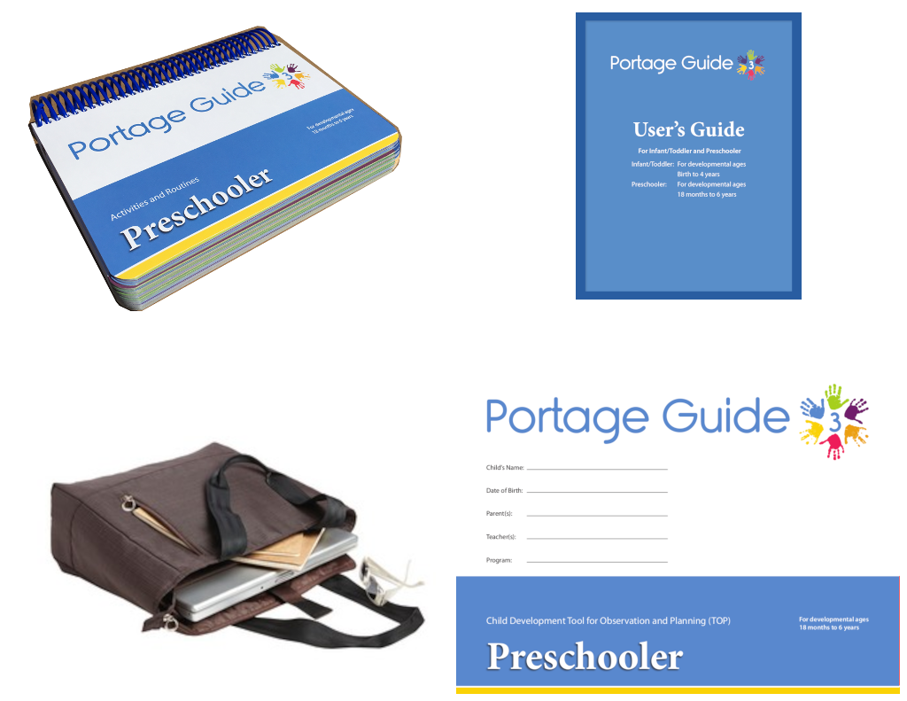 Portage Guide 3: Preschooler - Complete Kit (English) – The Portage Project